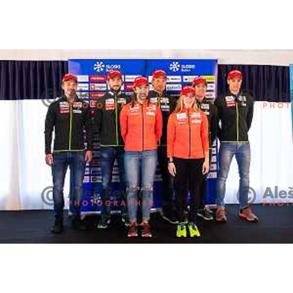 during Slovenian Winter National Team presentation in Maribor on October 4, 2018