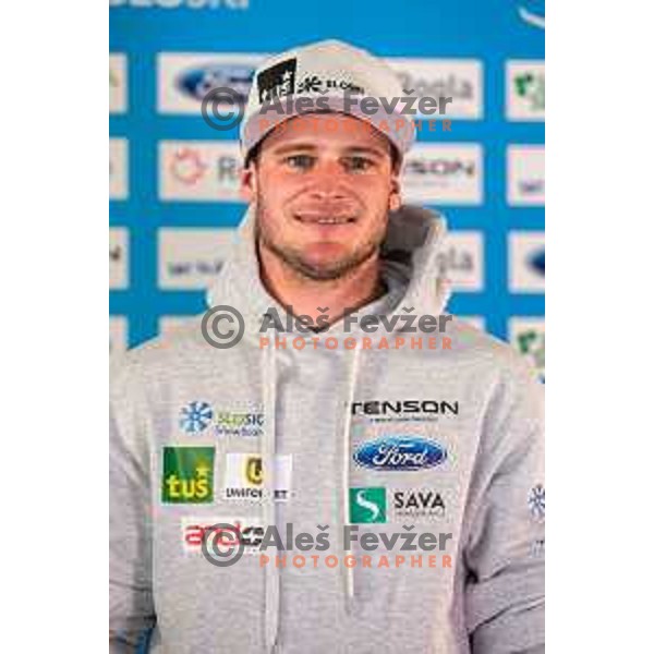 Tim Mastnak during Slovenian Winter National Team presentation in Maribor on October 4, 2018
