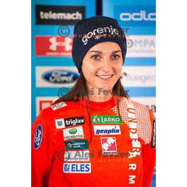 during Slovenian Winter National Team presentation in Maribor on October 4, 2018