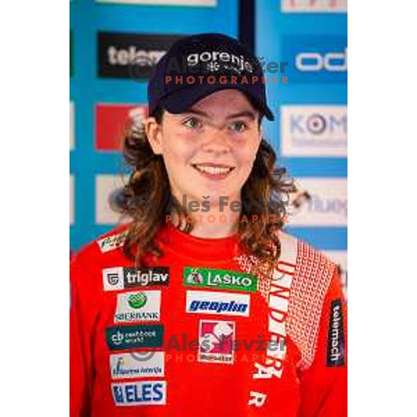 during Slovenian Winter National Team presentation in Maribor on October 4, 2018