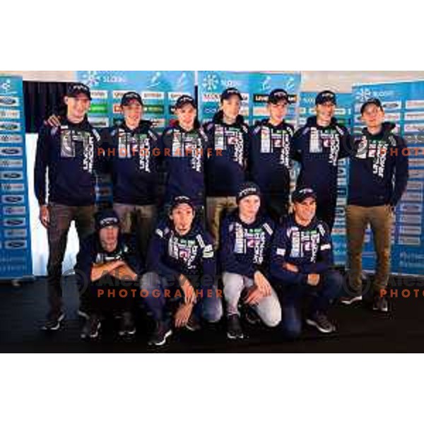 during Slovenian Winter National Team presentation in Maribor on October 4, 2018
