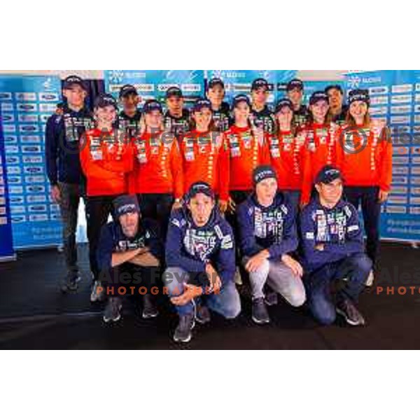 during Slovenian Winter National Team presentation in Maribor on October 4, 2018