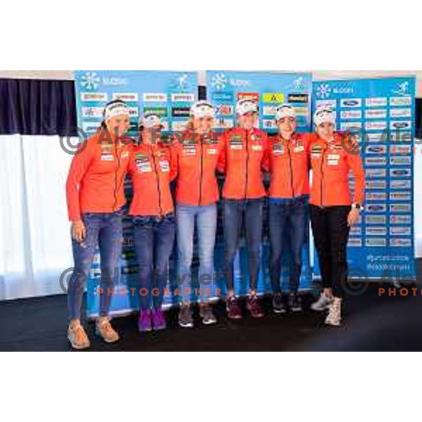 during Slovenian Winter National Team presentation in Maribor on October 4, 2018