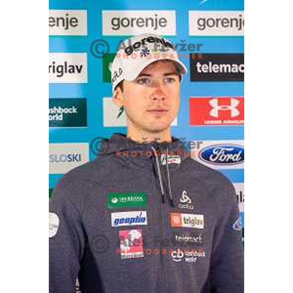 during Slovenian Winter National Team presentation in Maribor on October 4, 2018