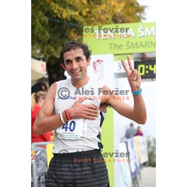 Bernard Dematteis (ITA)during the 39.Smarna gora race, WMRA World Cup Final, Ljubljana, Slovenia on October 6, 2018