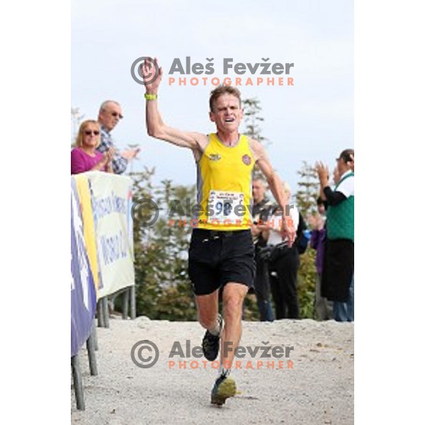 Miran Cvet (SLO) during the 39.Smarna gora race, WMRA World Cup Final, Ljubljana, Slovenia on October 6, 2018