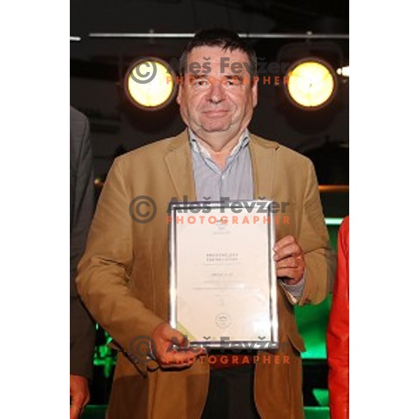 Srecko Vilar during event in honour of 27th Anniversary of Slovenian Olympic Committee in Ljubljana, Slovenia on October 16, 2018