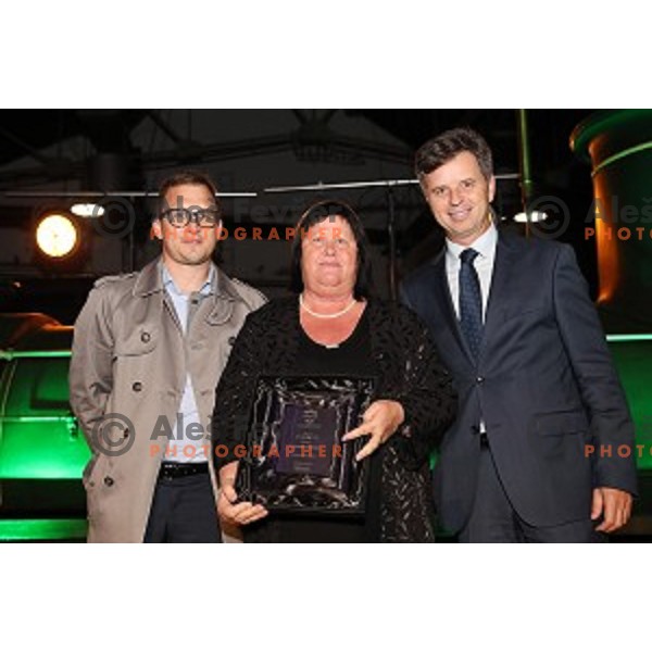 event in honour of 27th Anniversary of Slovenian Olympic Committee in Ljubljana, Slovenia on October 16, 2018