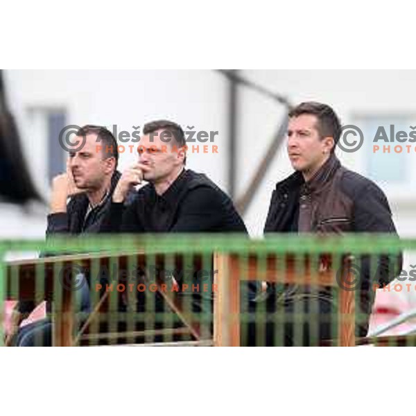 Milivoje Novakovic at Slovenian U-17 league football match between Olimpija and Maribor in Ljubljana, Slovenia on October 17, 2018