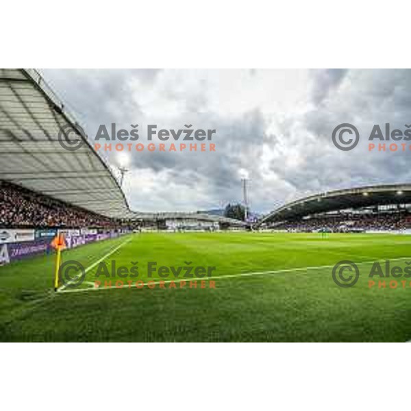 Viole during soccer match between Maribor and Olimpija, Round 14 of PLTS 2018/19, played in Ljudki vrt, Maribor, Slovenia on October 27, 2018