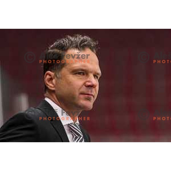 Gaber Glavic during Alps League ice-hockey match between Acroni Jesenice and SZ Olimpija in Podmezakla Hall, Jesenice, Slovenia on October 27, 2018