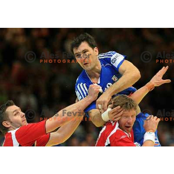 Norway, Stavanger, 24/01/2008. Petar METLICIC (19) during the European Handball Championship main round match Croatia - Norway.