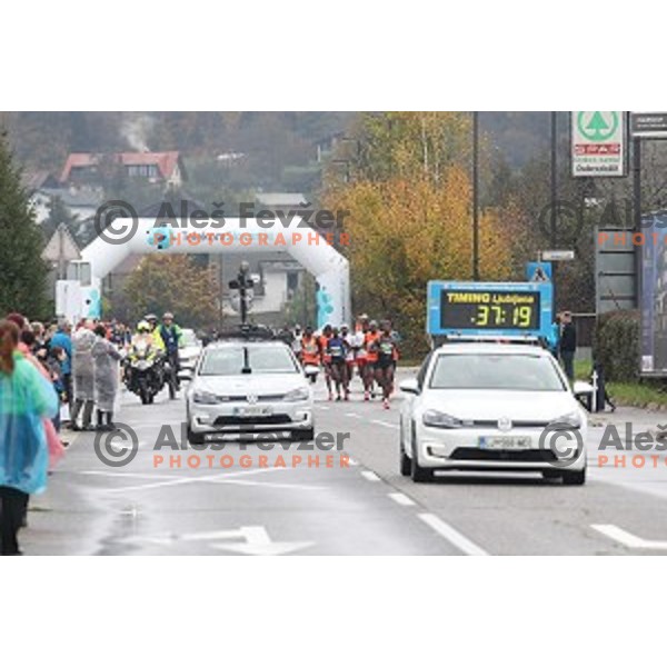 at 23. Volkswagen Ljubljana marathon, Slovenia on October 28, 2018