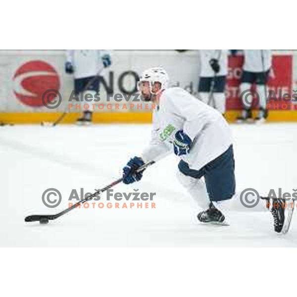 Slovenia ice-hockey team practice session in Podmezakla Hall, Jesenice on November 6, 2018