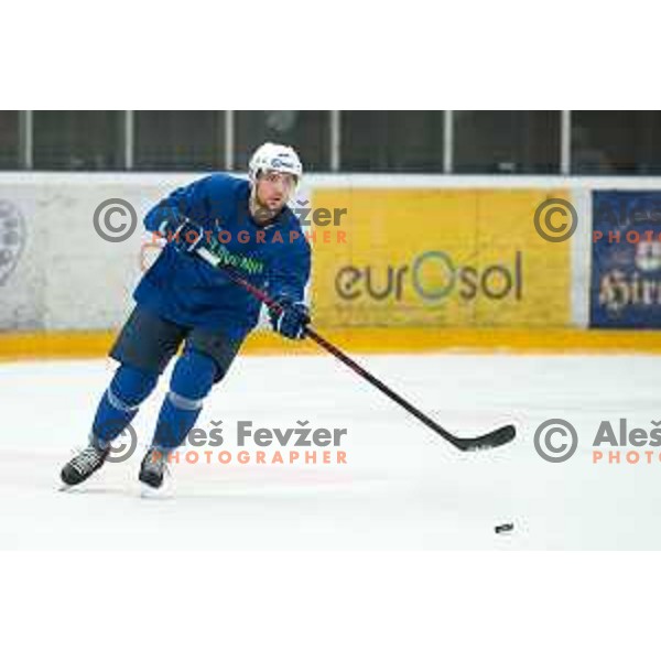 Slovenia ice-hockey team practice session in Podmezakla Hall, Jesenice on November 6, 2018