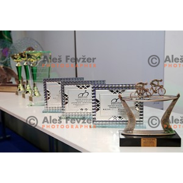 Evening of Cycling Stars and awards for best Slovenian cyclists in 2018 season at Ljubljana Castle, Slovenia on November 6, 2018