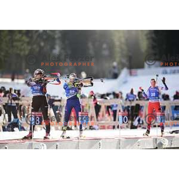 Ladies 15 km Individual at Pokljuka World Cup Biathlon race, Slovenia on December 6, 2018