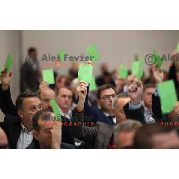General Assembly of Slovenian Olympic Committee (OKS) in hotel Union, Ljubljana, Slovenia on December 16, 2018