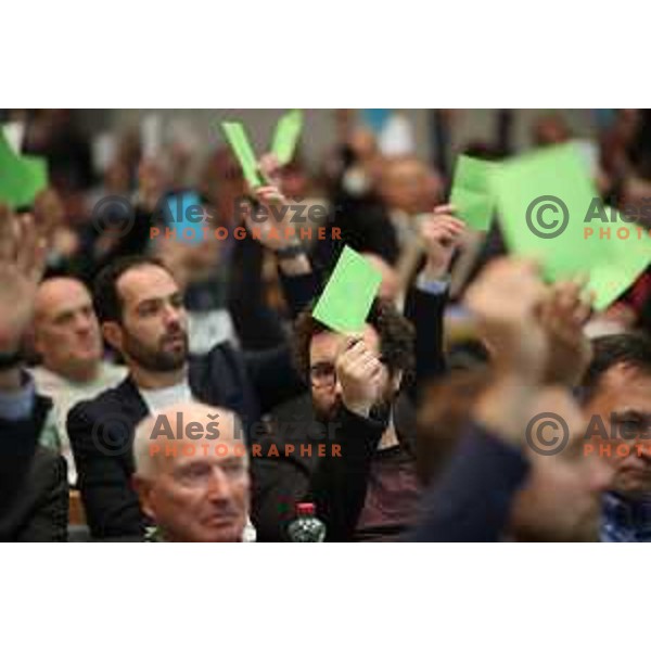 General Assembly of Slovenian Olympic Committee (OKS) in hotel Union, Ljubljana, Slovenia on December 16, 2018
