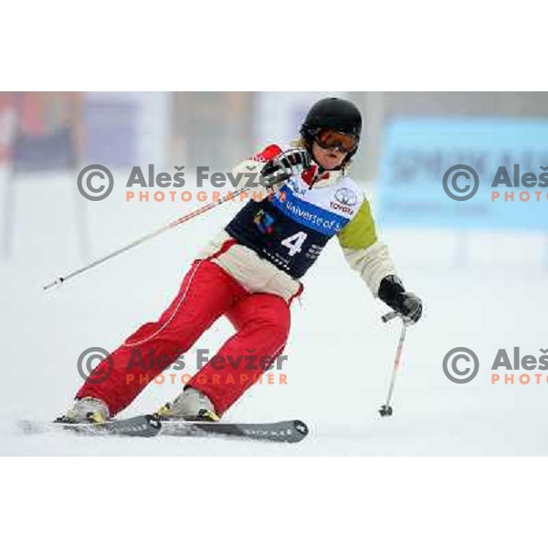 during first run of HIT Ski Legends Challenge by Jure Kosir in Kranjska gora, Slovenia 2.2.2008. Photo by Ales Fevzer 