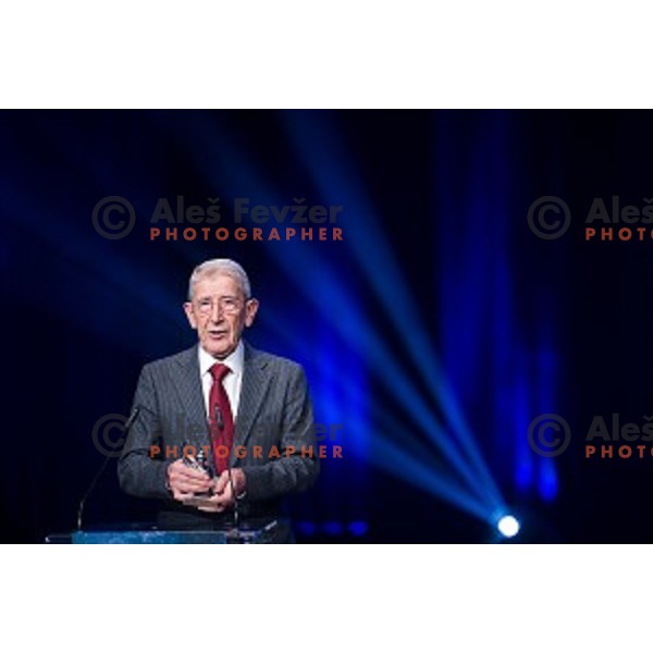 Lojze Mikolic at Sportsman of Slovenia of the year 2018, Gala-night in Cankarjev Dom, Ljubljana on December 19, 2018