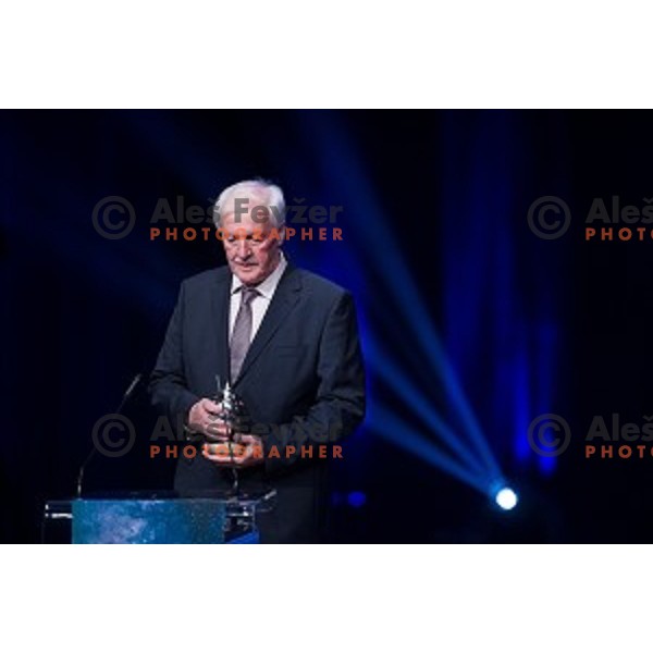 Milos Jansa at Sportsman of Slovenia of the year 2018, Gala-night in Cankarjev Dom, Ljubljana on December 19, 2018