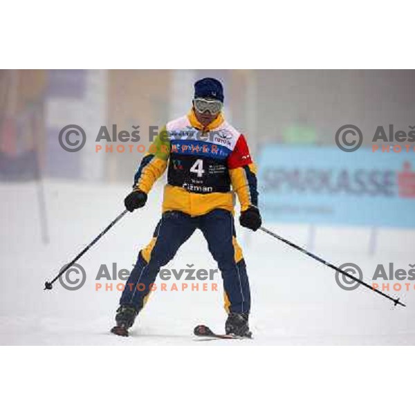 Sergio Novikov during first run of HIT Ski Legends Challenge by Jure Kosir in Kranjska gora, Slovenia 2.2.2008. Photo by Ales Fevzer 