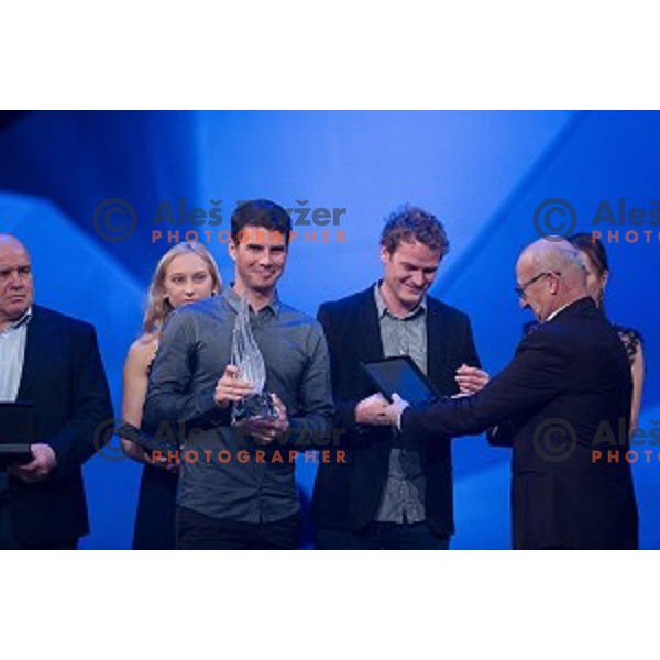 Zan Kosir at Sportsman of Slovenia of the year 2018, Gala-night in Cankarjev Dom, Ljubljana on December 19, 2018