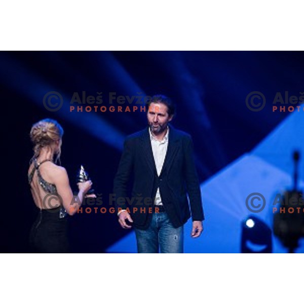 Andrea Massi at Sportsman of Slovenia of the year 2018, Gala-night in Cankarjev Dom, Ljubljana on December 19, 2018