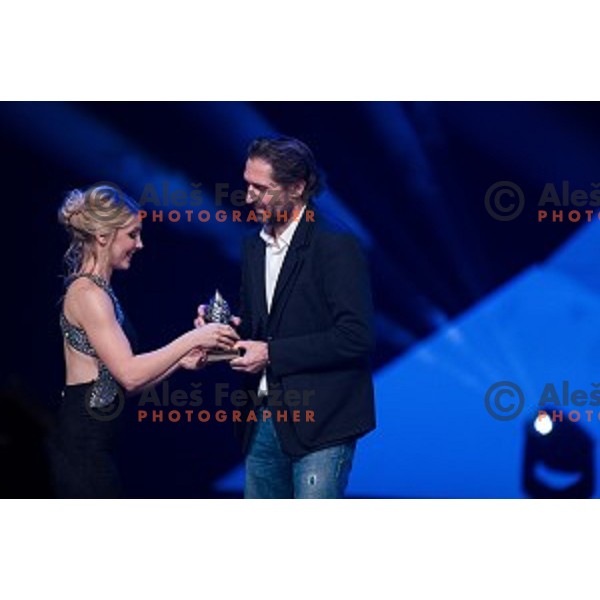 Andrea Massi at Sportsman of Slovenia of the year 2018, Gala-night in Cankarjev Dom, Ljubljana on December 19, 2018