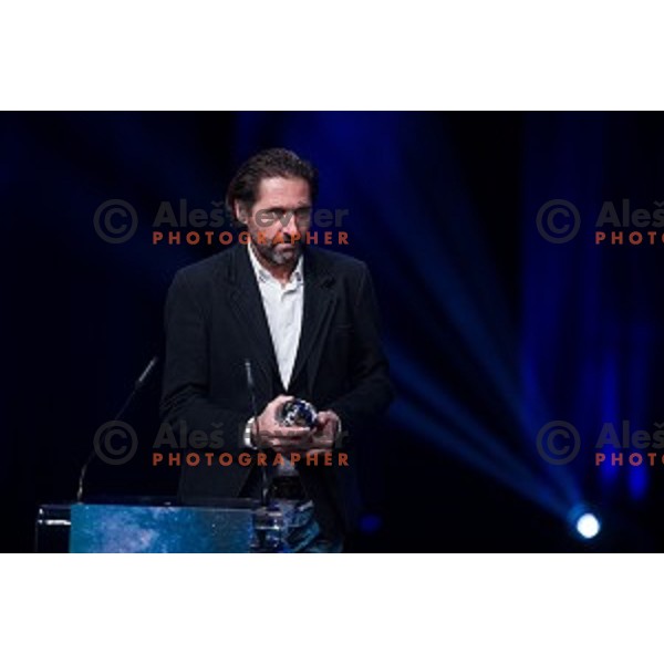 Andrea Massi at Sportsman of Slovenia of the year 2018, Gala-night in Cankarjev Dom, Ljubljana on December 19, 2018