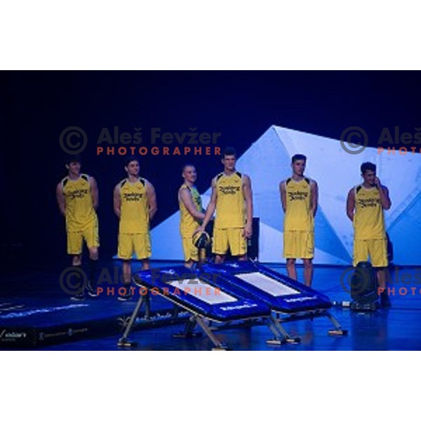 Dunking Devils perform at Sportsman of Slovenia in the year 2018, Gala-night in Cankarjev Dom, Ljubljana on December 19, 2018