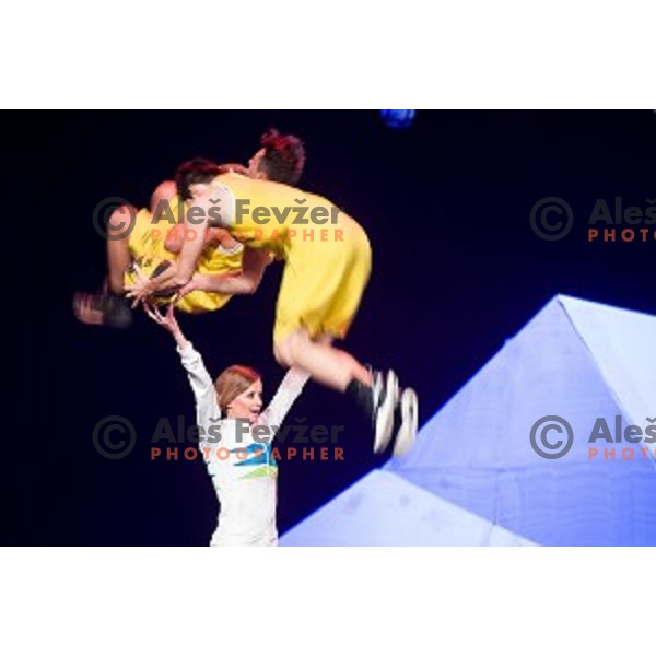 Dunking Devils perform at Sportsman of Slovenia in the year 2018, Gala-night in Cankarjev Dom, Ljubljana on December 19, 2018