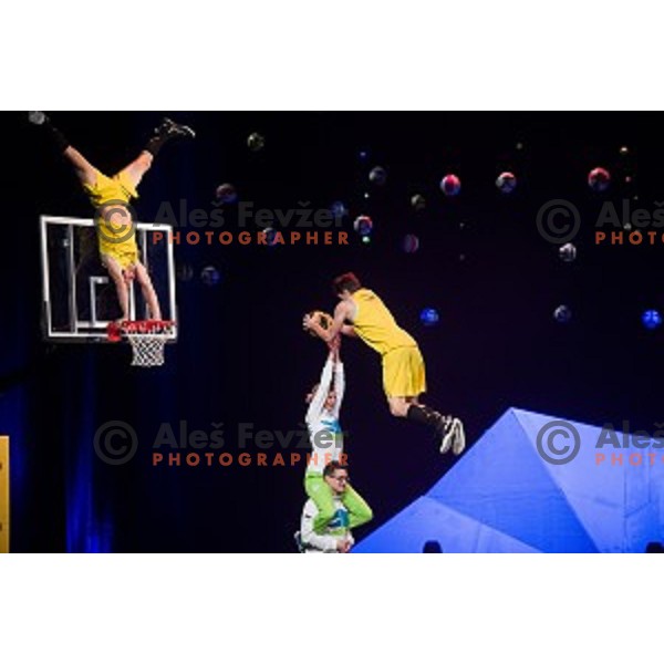 Dunking Devils perform at Sportsman of Slovenia in the year 2018, Gala-night in Cankarjev Dom, Ljubljana on December 19, 2018