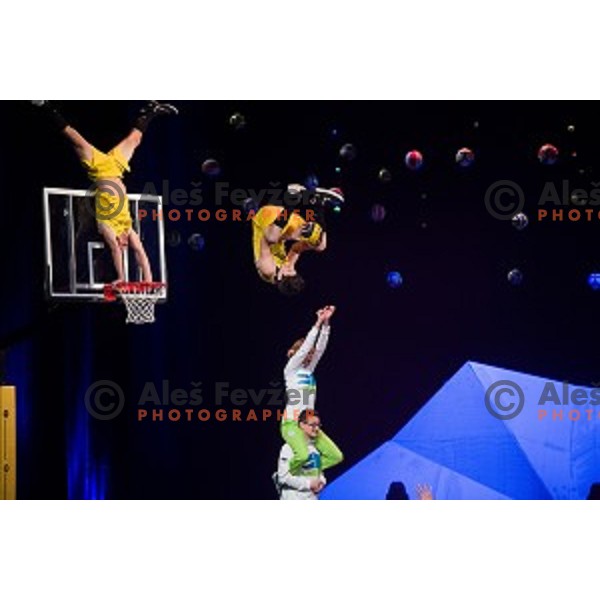 Dunking Devils perform at Sportsman of Slovenia in the year 2018, Gala-night in Cankarjev Dom, Ljubljana on December 19, 2018