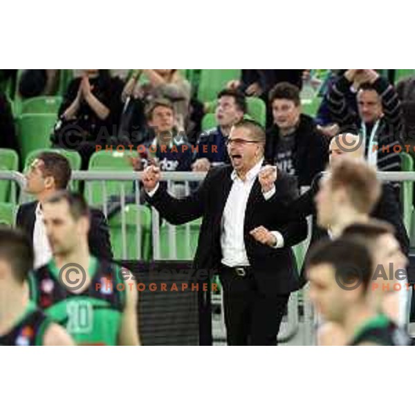 Marko Andjelkovic during ABA league basketball match between Petrol Olimpija and Paetizan NIS in SRC Stozice, Ljubljana on December 29, 2018