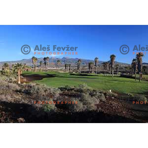 Golf Sur was built on volcanic soil 1987 and has 27 holes close to the sea at Tenerife, Canary Islands on November 29, 2018