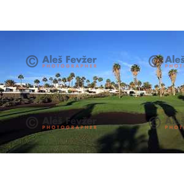 Golf Sur was built on volcanic soil 1987 and has 27 holes close to the sea at Tenerife, Canary Islands on November 29, 2018