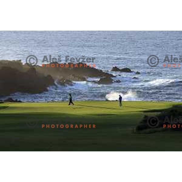 Buenavista golf has 18 holes designed by Severiano Ballesteros is located near Buenavista del Norte at Tenerife, Canary Islands photographed on November 25, 2018