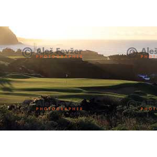Buenavista golf has 18 holes designed by Severiano Ballesteros is located near Buenavista del Norte at Tenerife, Canary Islands photographed on November 25, 2018