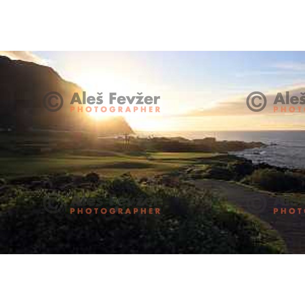 Buenavista golf has 18 holes designed by Severiano Ballesteros is located near Buenavista del Norte at Tenerife, Canary Islands photographed on November 25, 2018