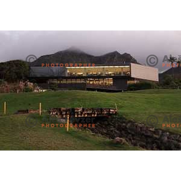 Buenavista golf has 18 holes designed by Severiano Ballesteros is located near Buenavista del Norte at Tenerife, Canary Islands photographed on November 25, 2018