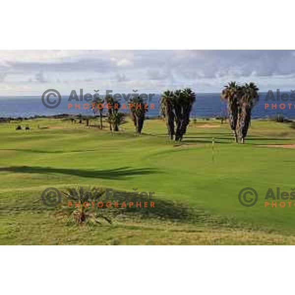 Buenavista golf has 18 holes designed by Severiano Ballesteros is located near Buenavista del Norte at Tenerife, Canary Islands photographed on November 25, 2018