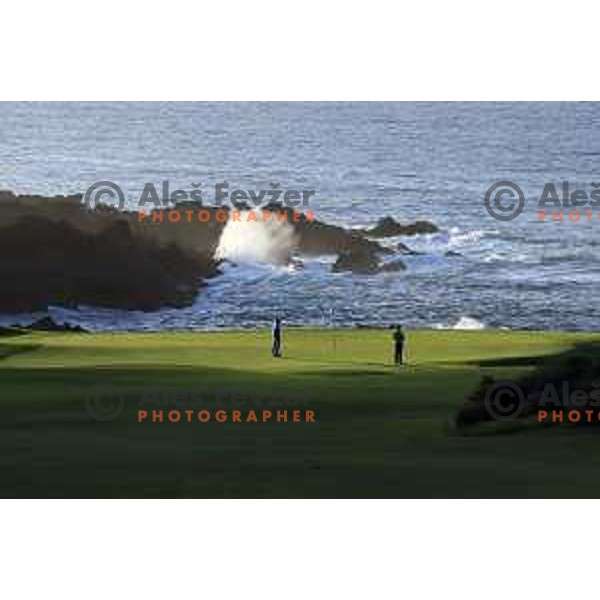 Buenavista golf has 18 holes designed by Severiano Ballesteros is located near Buenavista del Norte at Tenerife, Canary Islands photographed on November 25, 2018