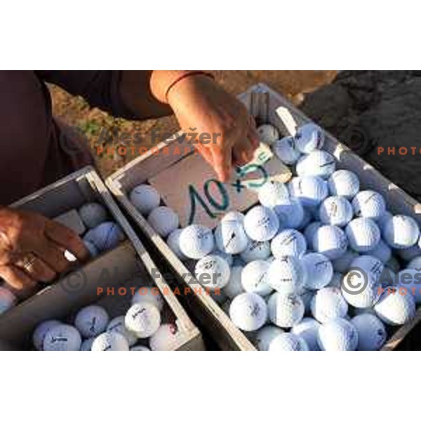 Costa Adeje golf is 18 holes Championship course built on the former banana plantations. Photographed at Tenerife, Canary Islands on November 27, 2018