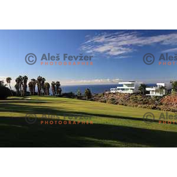 Costa Adeje golf is 18 holes Championship course built on the former banana plantations. Photographed at Tenerife, Canary Islands on November 27, 2018