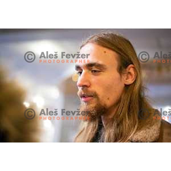 Aleksander Spende at Meeting of Slovenia National Handball team in Zrece on January 2, 2019