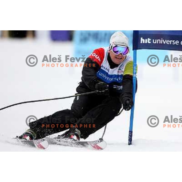Finn Christian Jagge during first run of HIT Ski Legends Challenge by Jure Kosir in Kranjska gora, Slovenia 2.2.2008. Photo by Ales Fevzer 