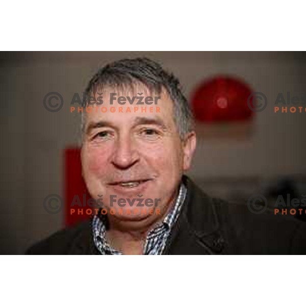 Jelko Gros at press conference of Slovenia Ski Nordic Team in Triglav Lab, Ljubljana, Slovenia on January 8, 2019