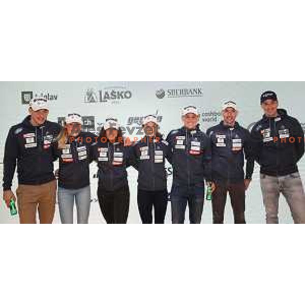 press conference of Slovenia Ski Nordic Team in Triglav Lab, Ljubljana, Slovenia on January 8, 2019